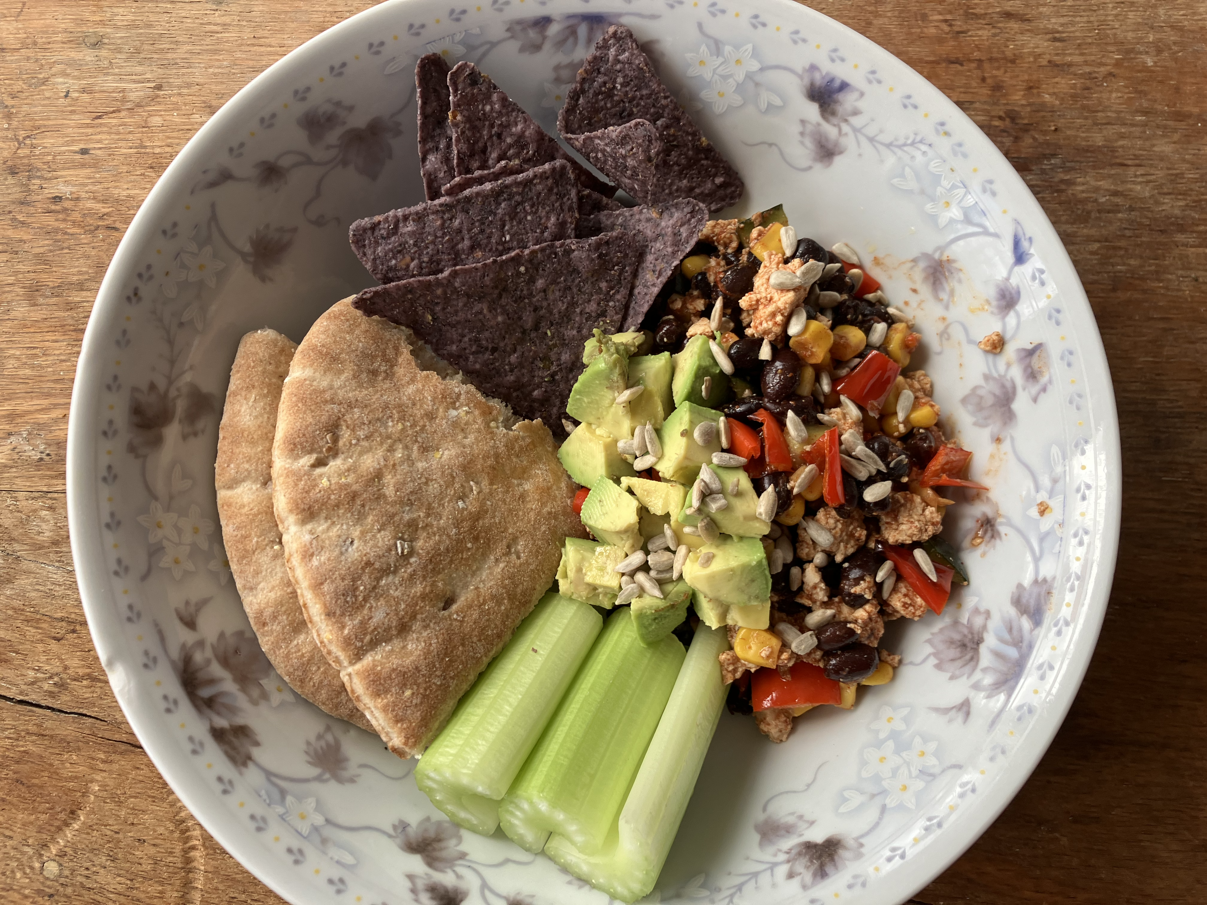 Smoky veggie dip